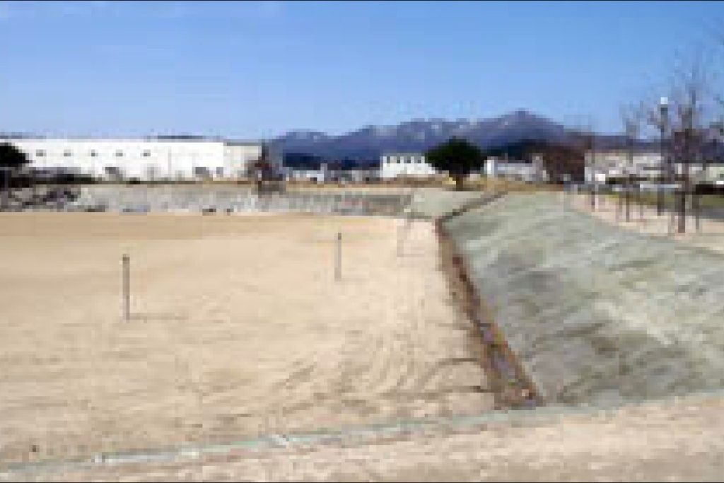 グラウンド除染工事